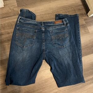 Rock and roll denim Dark Blue Denim Jeans